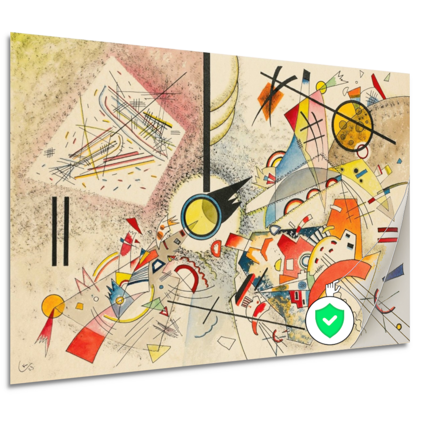 Ongetiteld - Wassily Kandinksy poster