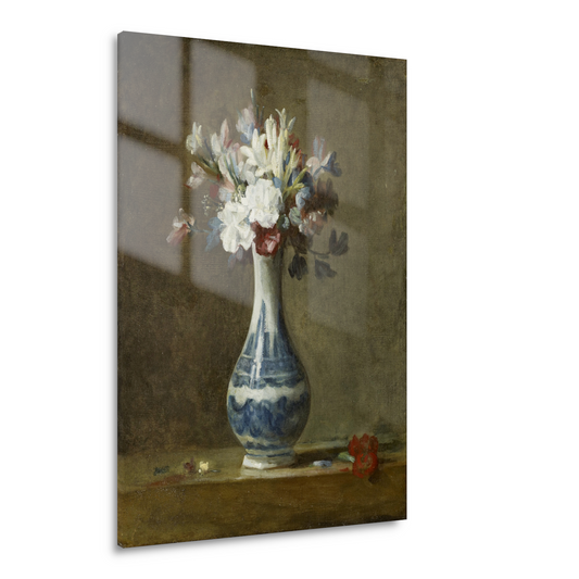 Een vaas met bloemen - Jean-Baptiste-Siméon Chardin Acrylglas