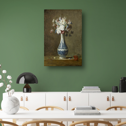 Een vaas met bloemen - Jean-Baptiste-Siméon Chardin Acrylglas