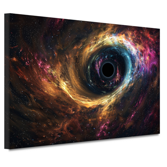Zwart Gat in Sterrenstelsel canvas