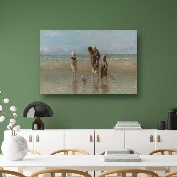 Kinderen der Zee - Jozef Israëls poster