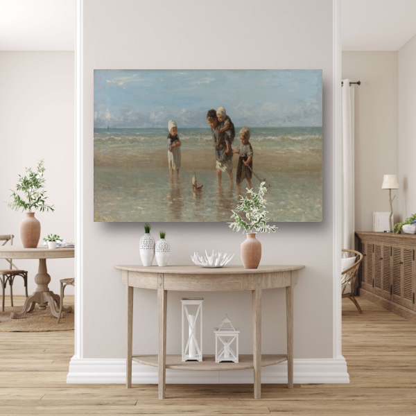Kinderen der Zee - Jozef Israëls poster