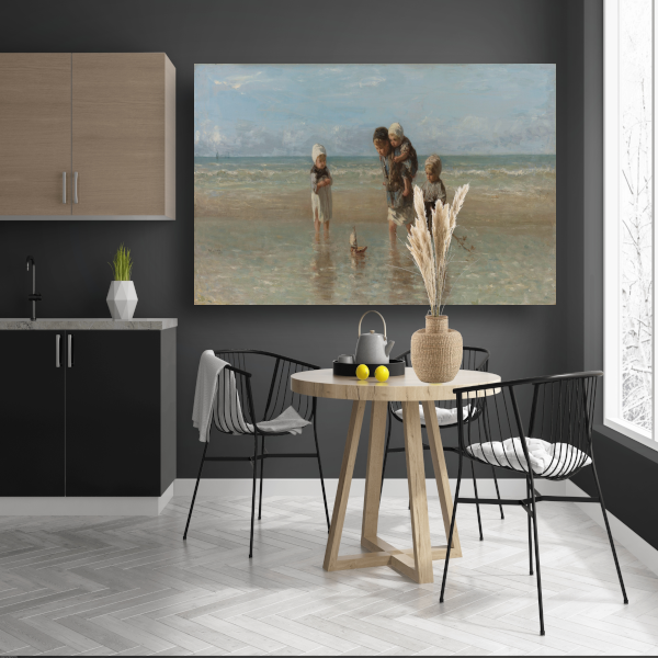 Kinderen der Zee - Jozef Israëls acrylglas