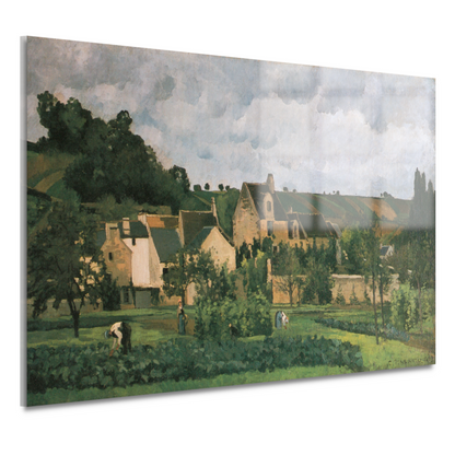 De Hermitage in Pontoise - Camille Pissarro acrylglas
