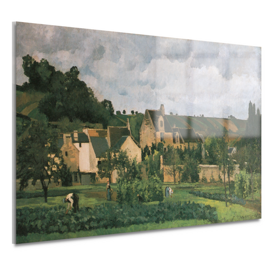 De Hermitage in Pontoise - Camille Pissarro acrylglas