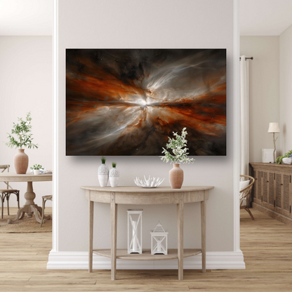 Sterrenhemel Abstractie canvas