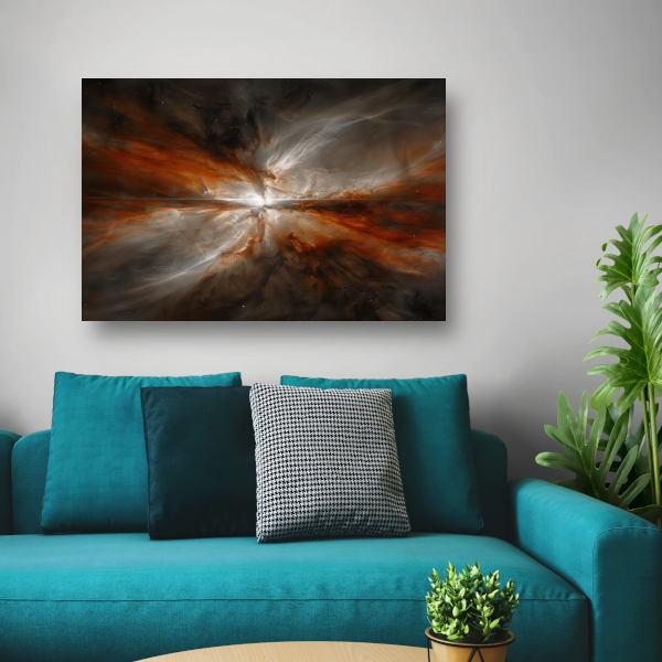 Sterrenhemel Abstractie canvas