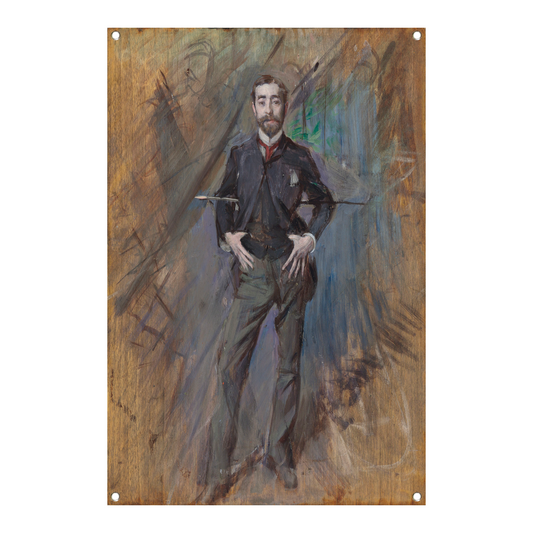 Portret van John Singer Sargent - Giovanni Boldini tuinposter