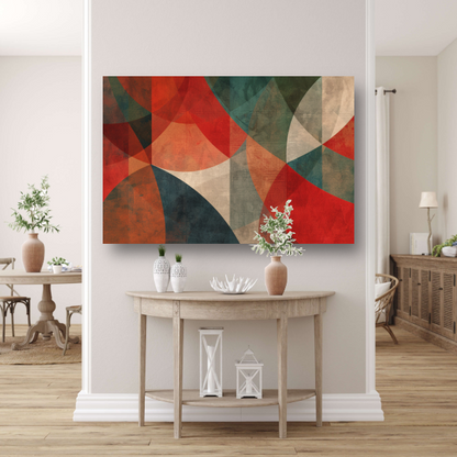 Primaire Kleuren Cirkels canvas