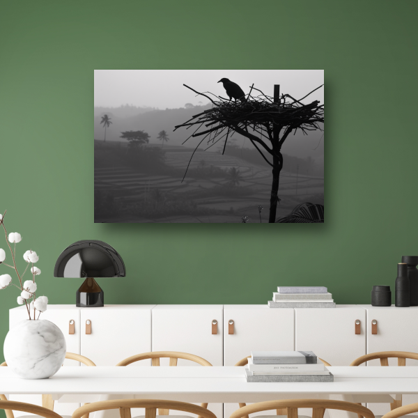 Klassieke Vogelnest in Boom acrylglas