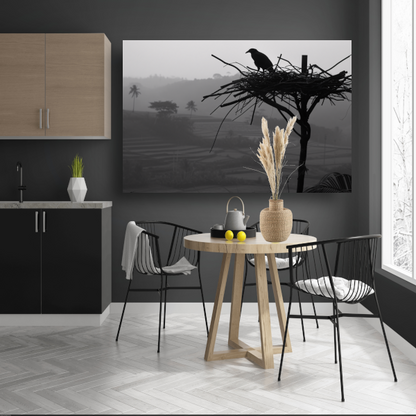 Klassieke Vogelnest in Boom acrylglas