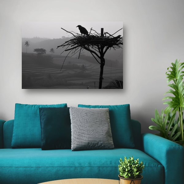 Klassieke Vogelnest in Boom acrylglas