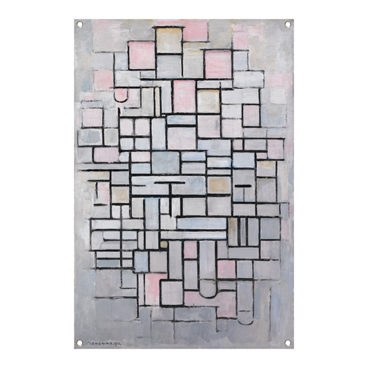 Composition No. IV - Piet Mondrian tuinposter
