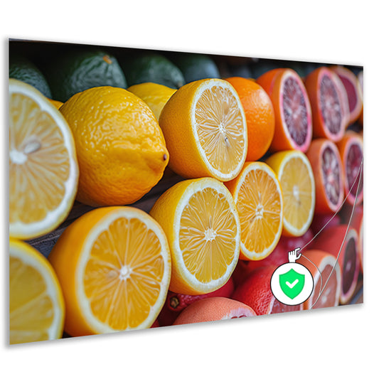 Citrusvruchtenstilleven poster