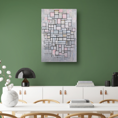 Composition No. IV - Piet Mondrian canvas met baklijst
