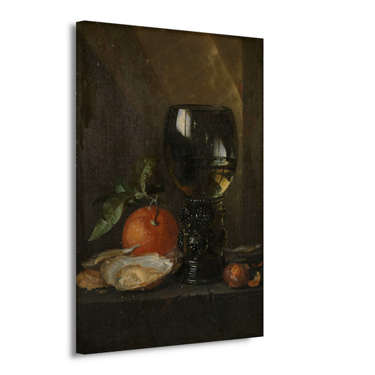 Oesters en wijn - Jan Davidsz. de Heem canvas