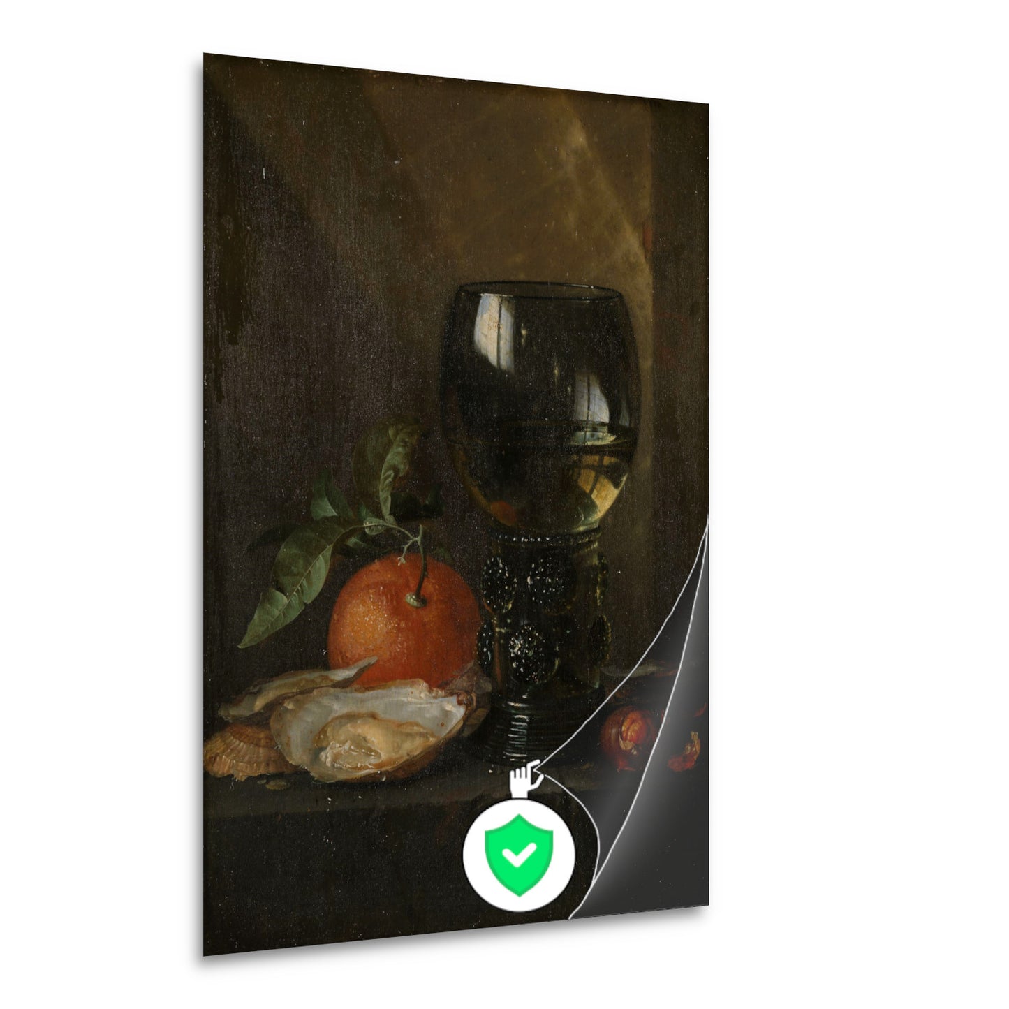 Oesters en wijn - Jan Davidsz. de Heem poster
