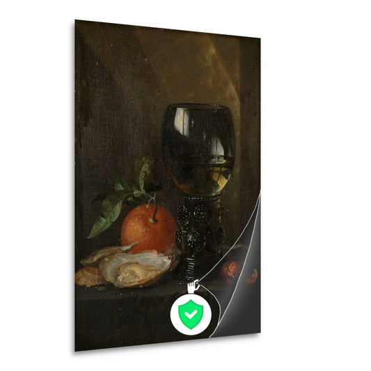 Oesters en wijn - Jan Davidsz. de Heem poster