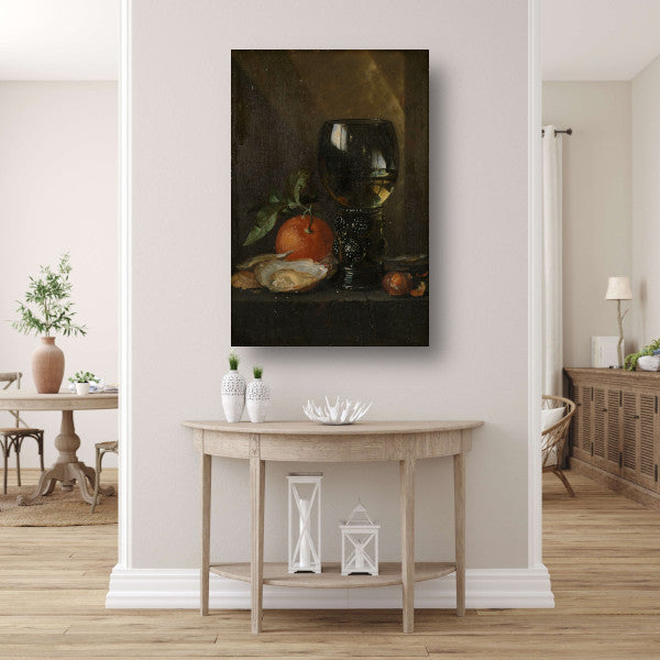 Oesters en wijn - Jan Davidsz. de Heem poster