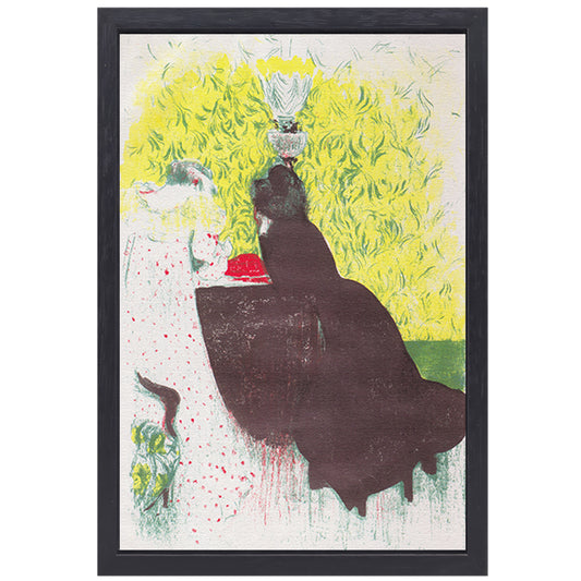 De twee schoonzusters - Édouard Vuillard canvas met baklijst