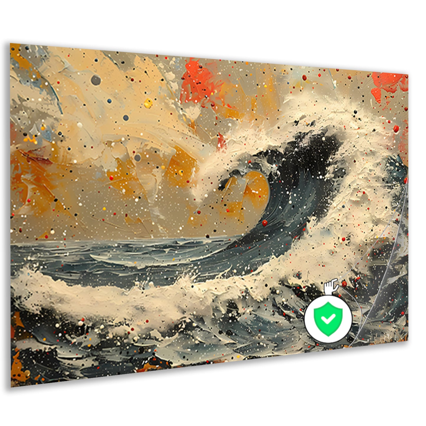 Impressionistische Zeegezicht poster