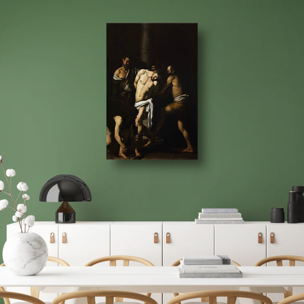 De geseling van Christus - Caravaggio poster