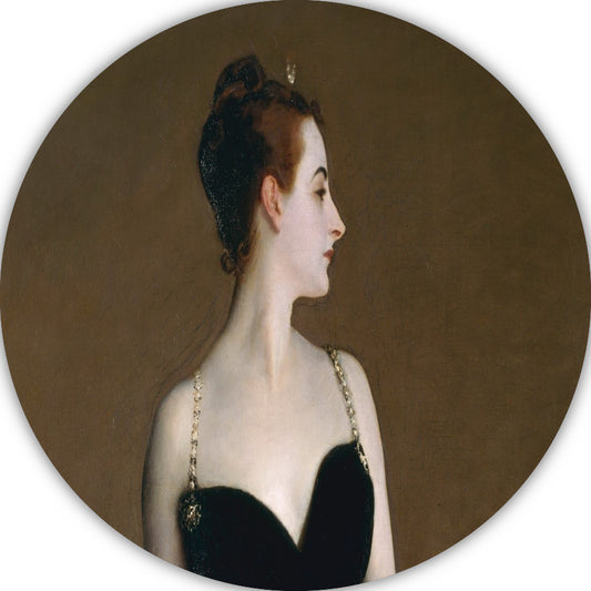 Madame X - John Singer Sargent forex muurcirkel
