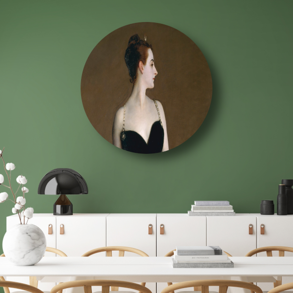 Madame X - John Singer Sargent forex muurcirkel