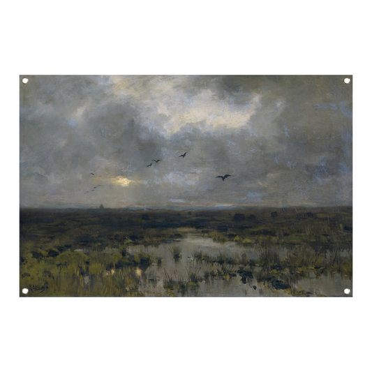 Het moeras - Anton Mauve tuinposter