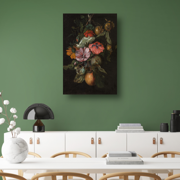 Festoen van vruchten en bloemen - Rachel Ruysch poster
