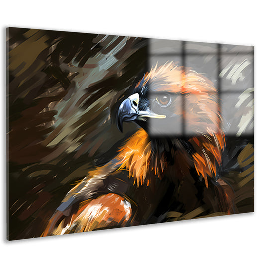 Gouden Arend in Landschap acrylglas
