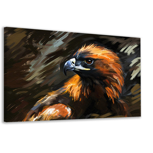 Gouden Arend in Landschap canvas