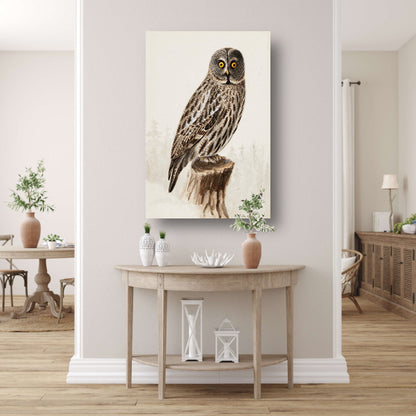 Grote Grijze Uil - Wilhelm von Wright Acrylglas