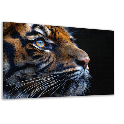 Het betoverende oog van de tijger canvas