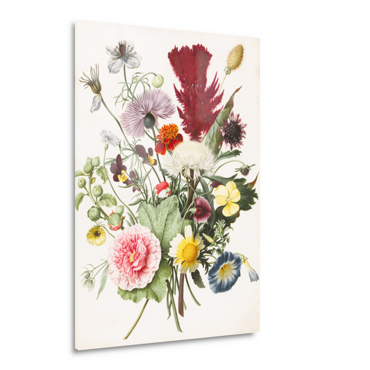 Boeket bloemen uit 1680 Acrylglas