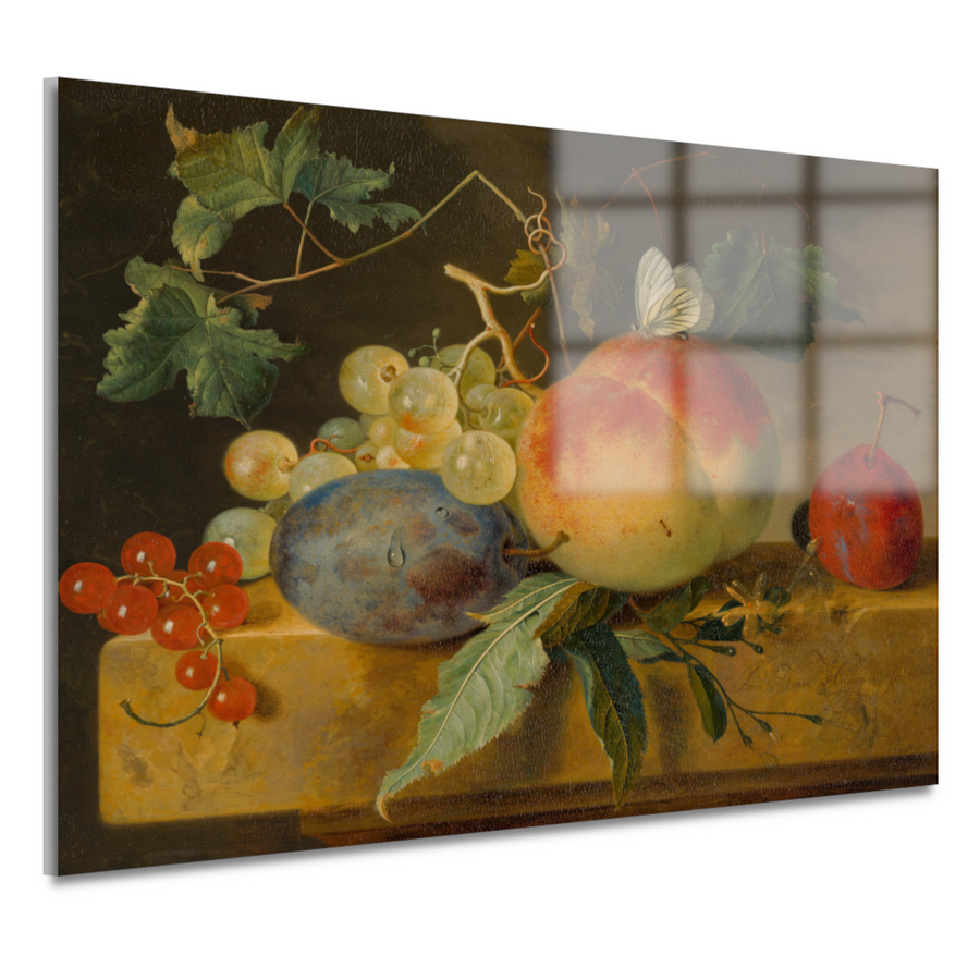Fruitstilleven - Jan van Huysum acrylglas