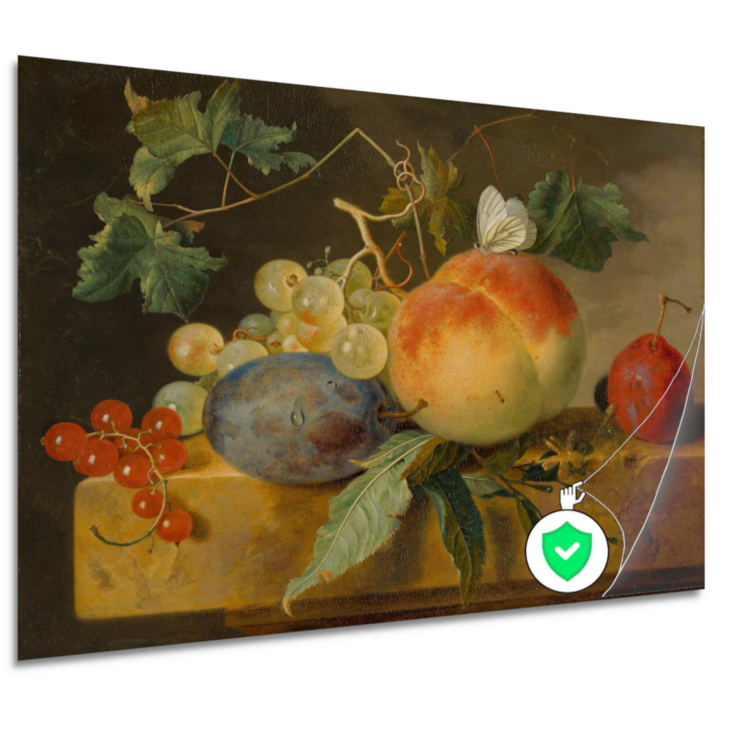 Fruitstilleven - Jan van Huysum poster