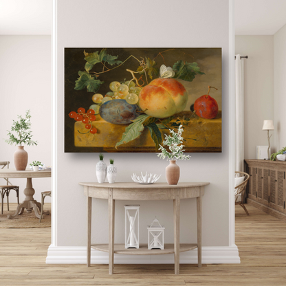 Fruitstilleven - Jan van Huysum poster