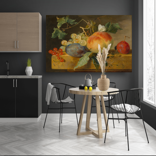 Fruitstilleven - Jan van Huysum poster