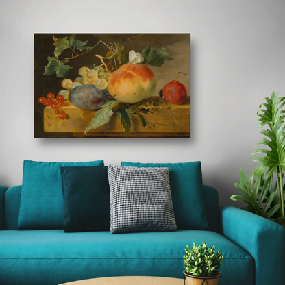 Fruitstilleven - Jan van Huysum poster