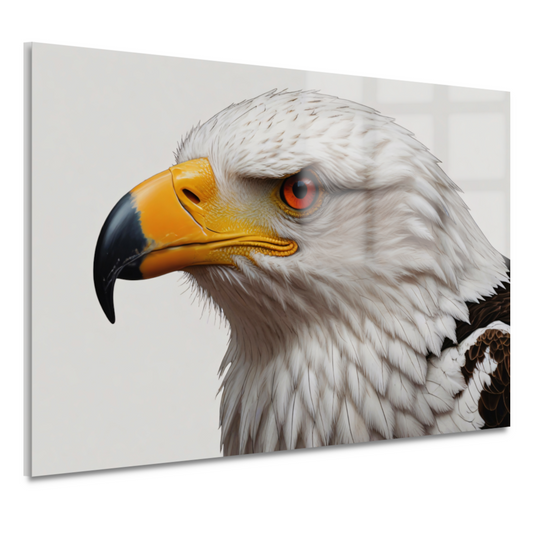 De Majestueuze Blik van een Adelaar acrylglas