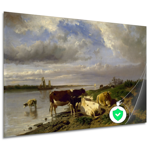 Landschap met vee - Anton Mauve poster