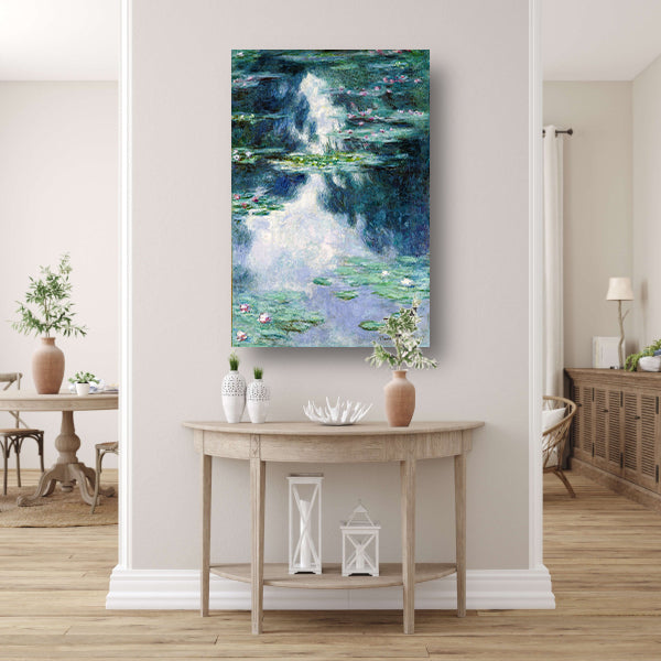 Waterlelies - Claude Monet canvas met baklijst