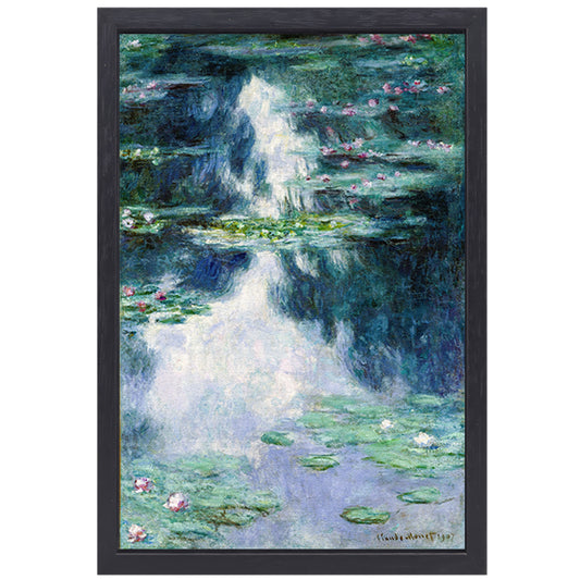Waterlelies - Claude Monet canvas met baklijst