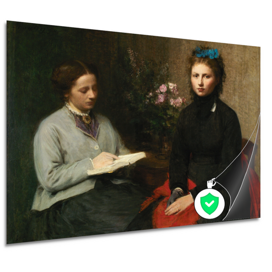 Het lezen - Henri Fantin-Latour poster