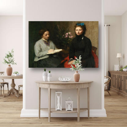 Het lezen - Henri Fantin-Latour poster
