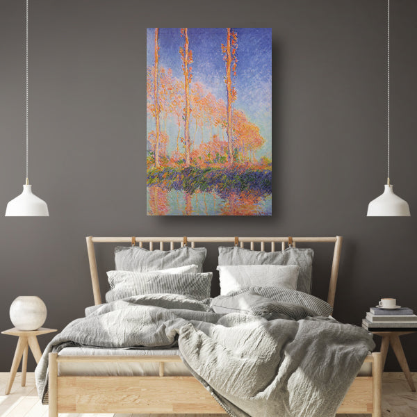 Populieren - Claude Monet canvas