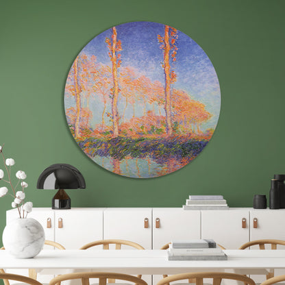 Populieren - Claude Monet forex muurcirkel