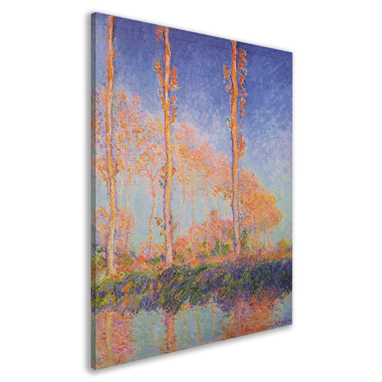 Populieren - Claude Monet canvas