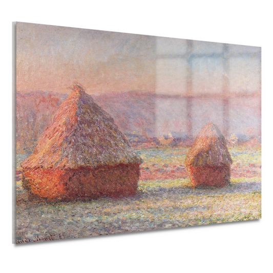 Witte Vorst, zonsopkomst - Claude Monet acrylglas